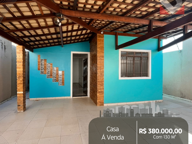 Casa 3 quartos e 2 banheiros, à venda, no bairro Nova Marabá em Marabá