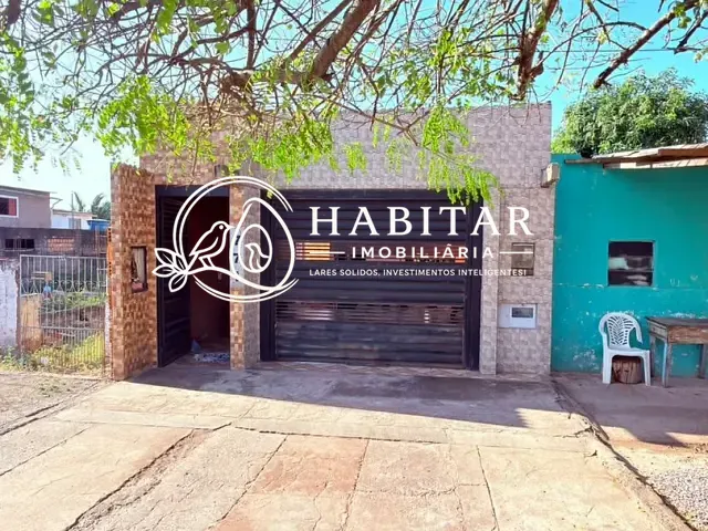 Casa 2 quartos e 1 banheiro, à venda, no bairro Universitário em Corumbá