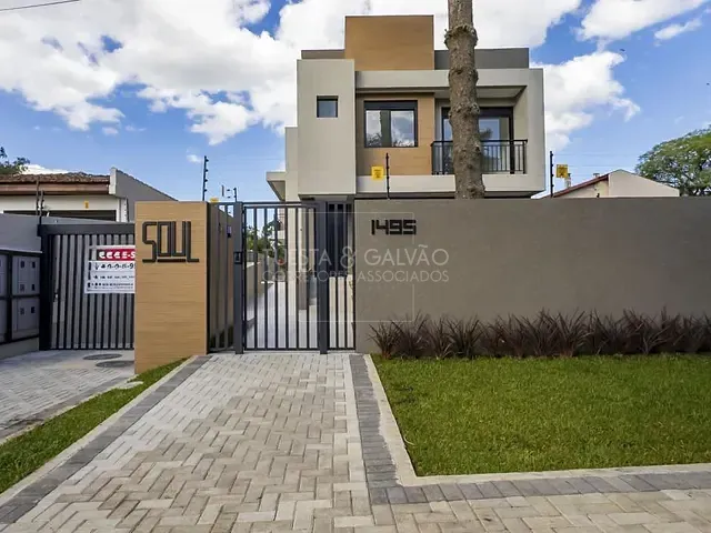Casa com 189m² 3 quartos e 3 banheiros, à venda, no bairro Jardim Social em Curitiba
