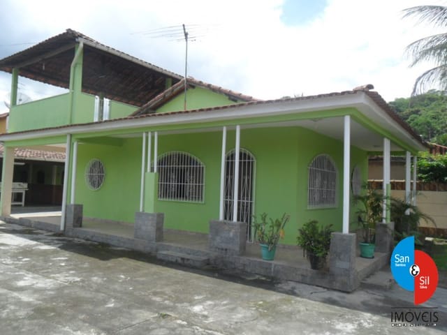Foto do Casa - Casa à venda, composta de 7 quartos, piscina, churrasqueira, localizada na Praia do Imperador (Guia de Pacobaíba), Magé, RJ | Sansil Imóveis