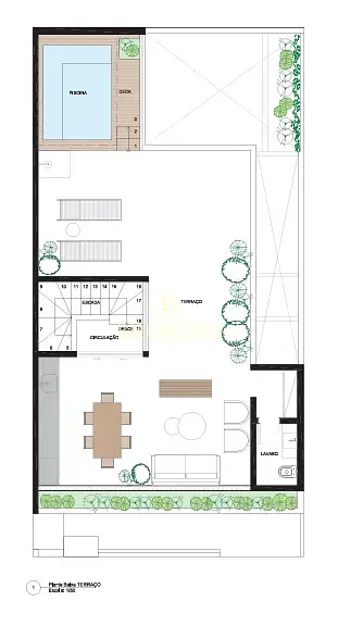 Casa triplex em condomínio privativo a venda no Jardim Botânico! Totalmente modernizada com piscina e espaço gourmet.