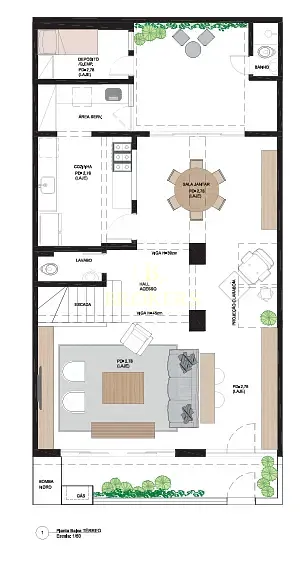 Casa triplex em condomínio privativo a venda no Jardim Botânico! Totalmente modernizada com piscina e espaço gourmet.
