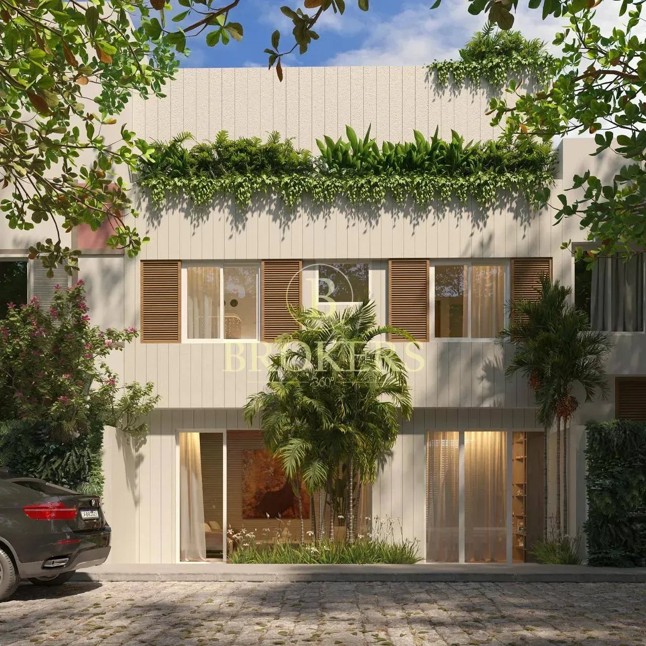 Casa triplex em condomínio privativo a venda no Jardim Botânico! Totalmente modernizada com piscina e espaço gourmet.