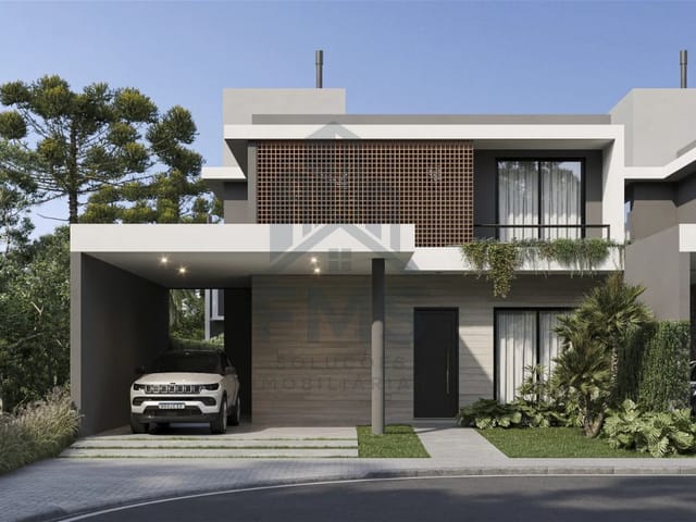 Casa com 252m² 3 quartos e 4 banheiros, à venda, no bairro Santa Felicidade em Curitiba