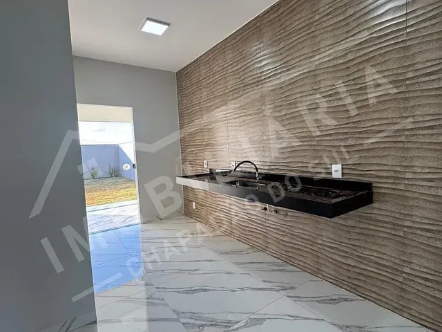 Casa 3 quartos e 1 banheiro, à venda, no bairro RESIDENCIAL PALMEIRAS em Chapadão do Sul