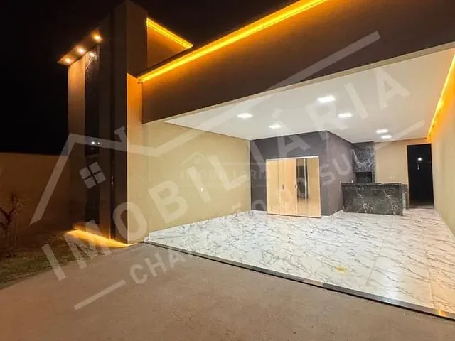 Casa 3 quartos e 1 banheiro, à venda, no bairro RESIDENCIAL PALMEIRAS em Chapadão do Sul