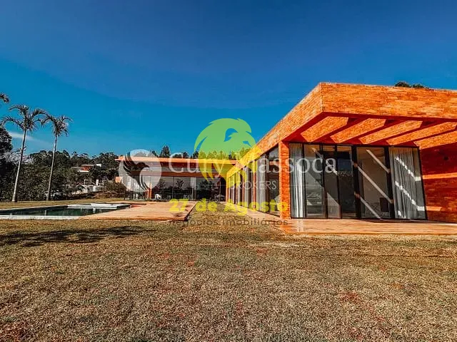 Casa com 1500m² 5 quartos e 5 banheiros, à venda ou para alugar, no bairro Condomínio Terras de São José em Itu