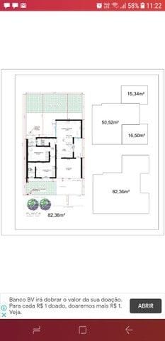 Casa 2 quartos e 2 banheiros, à venda, no bairro Bela Aurora em Cedral
