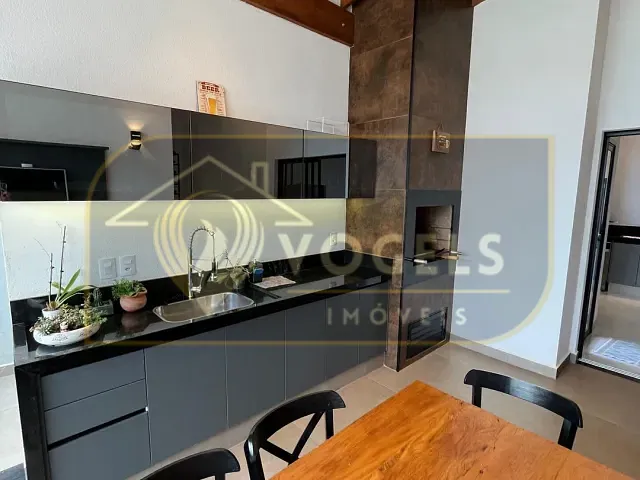 Casa 3 quartos e 3 banheiros, à venda, no bairro Residencial Palm Park III - Flor D'Aldeia em Holambra