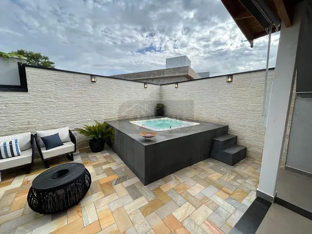 Casa 3 quartos e 3 banheiros, à venda, no bairro Residencial Palm Park III - Flor D'Aldeia em Holambra