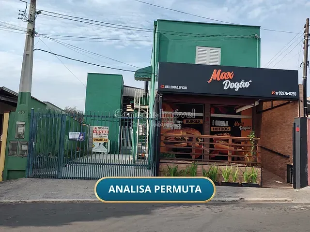Casa com 260m² 2 quartos e 2 banheiros, à venda, no bairro Vila 7 de Setembro em Jaguariúna