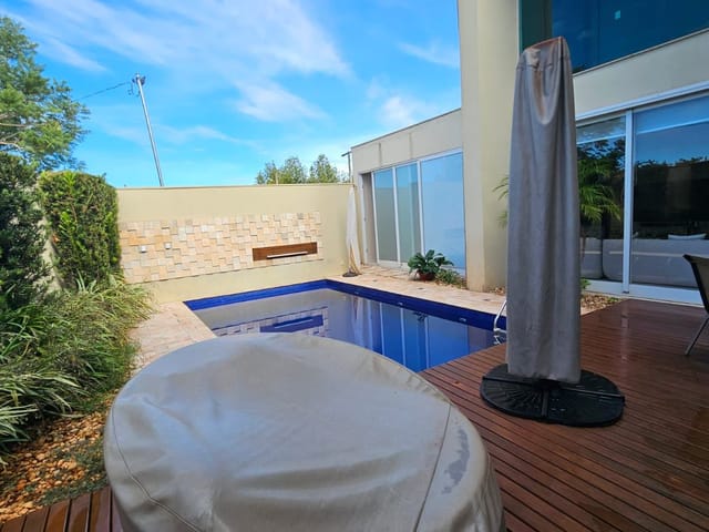 Foto do Casa - Casa de esquina com 377m² 3 suítes 4 Salas,Ecoville, Dourados, MS | Ezzato Imóveis