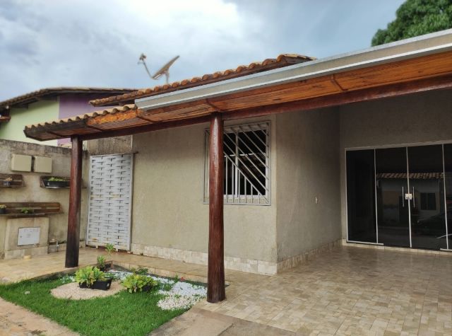 Foto do Casa - Casa à Venda 3 quartos, 1 suíte rica em armários e lazer, próximo a BR 153, Chácara São Pedro, Aparecida de Goiânia, GO | Aucelio Neto Imóveis