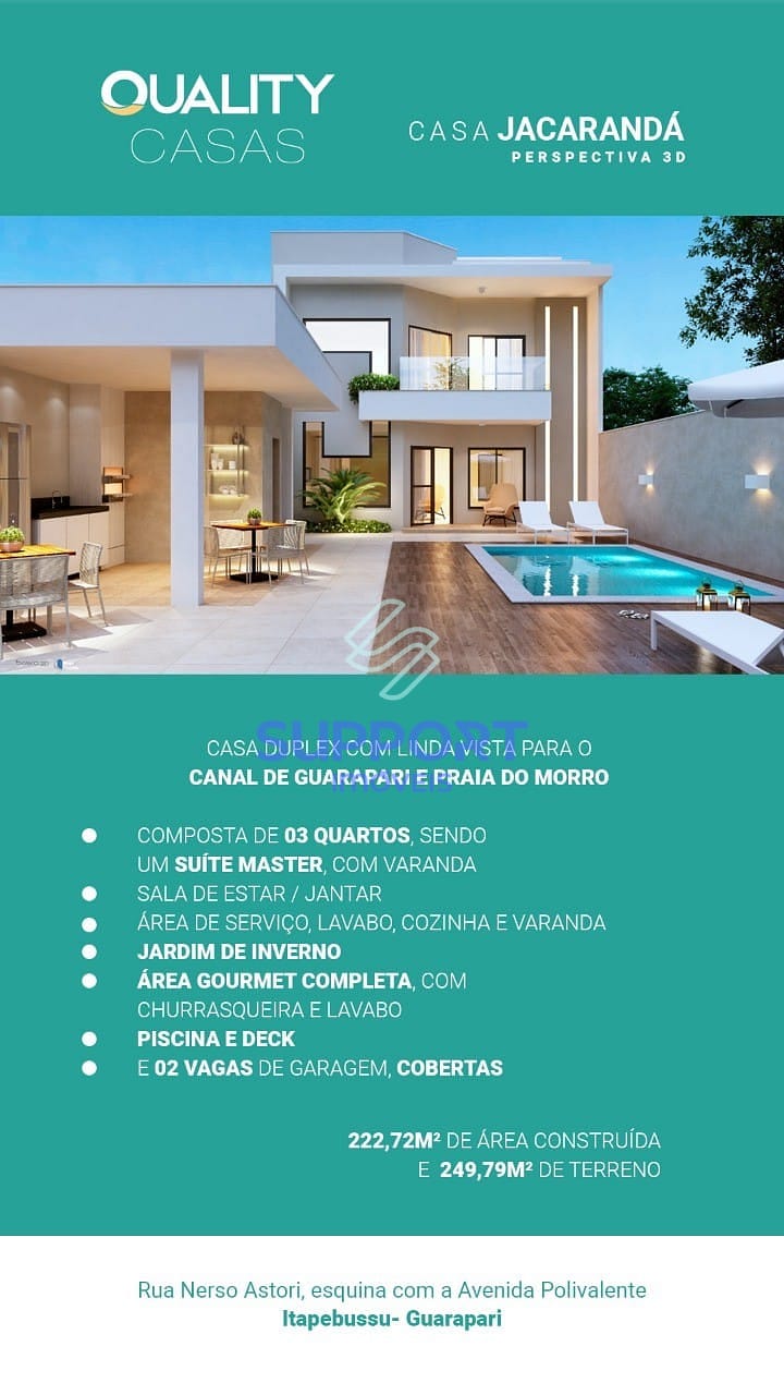 Casa, 3 quartos, 222 m² - Foto 1