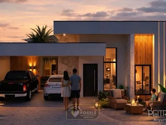 Casa 3 quartos e 4 banheiros, à venda, no bairro Residencial Portal do Sol em Holambra