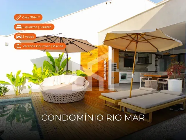Casa com 314m² 5 quartos e 7 banheiros, à venda, no bairro Barra da Tijuca em Rio de Janeiro