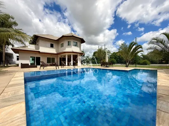 Casa com 3300m² 5 quartos e 7 banheiros, à venda ou para alugar, no bairro Condomínio Fazenda Vila Real de Itu em Itu