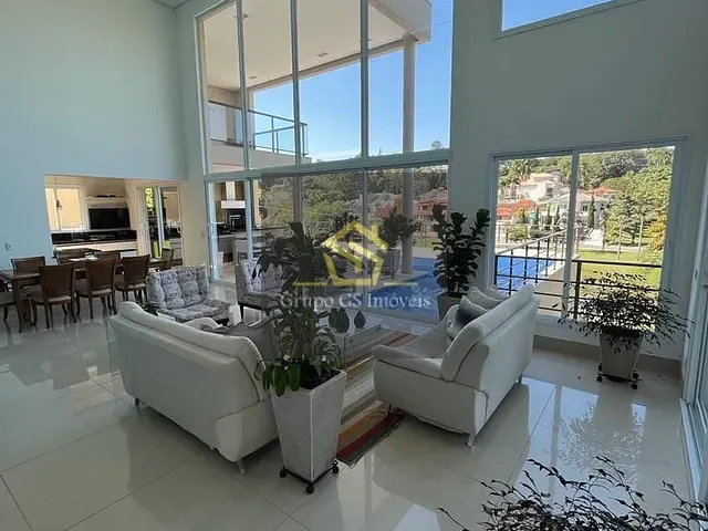 Casa com 1150m² 4 quartos e 5 banheiros, à venda ou para alugar, no bairro Condomínio Estância Marambaia em Vinhedo