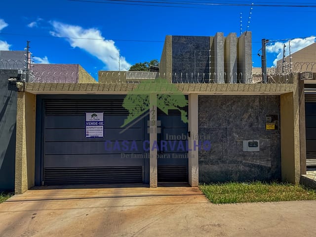 Casa com 149m² 2 quartos e 3 banheiros, à venda, no bairro Vila Guarani em Corumbá