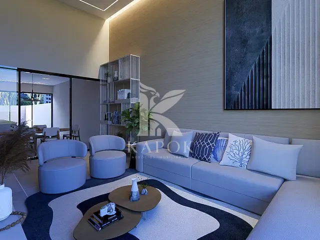 Casa com 330m² 4 quartos e 5 banheiros, à venda, no bairro Parque Brasil 500 em Paulínia
