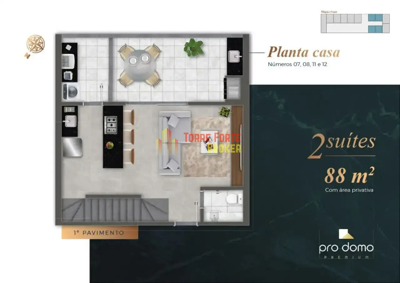 Casa, 2 quartos, 101 m² - Foto 5