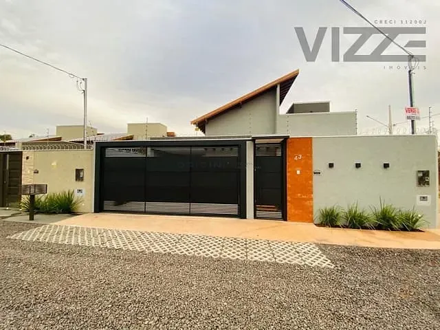 Casa com 101m² 3 quartos e 2 banheiros, à venda, no bairro Estrela Park em Campo Grande