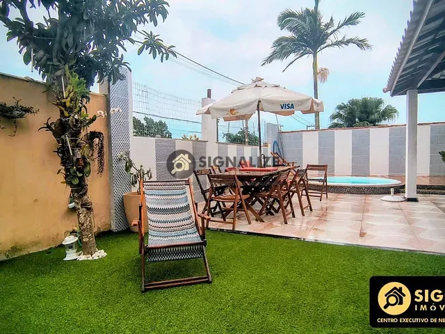 Casa com 360m² 3 quartos e 3 banheiros, à venda, no bairro Caminho de Búzios em Cabo Frio