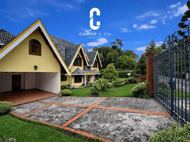 Casa com 1165m² 4 quartos e 6 banheiros, à venda ou para alugar, no bairro Jardim Véu da Noiva em Campos Do Jordão