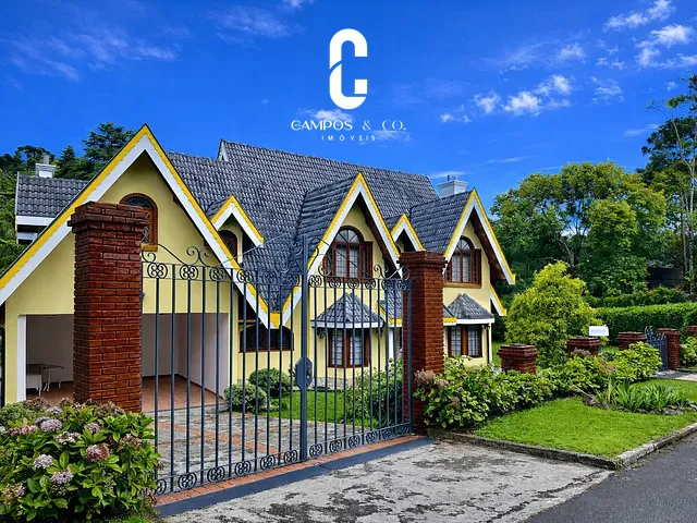 Casa com 1165m² 4 quartos e 6 banheiros, à venda ou para alugar, no bairro Jardim Véu da Noiva em Campos Do Jordão