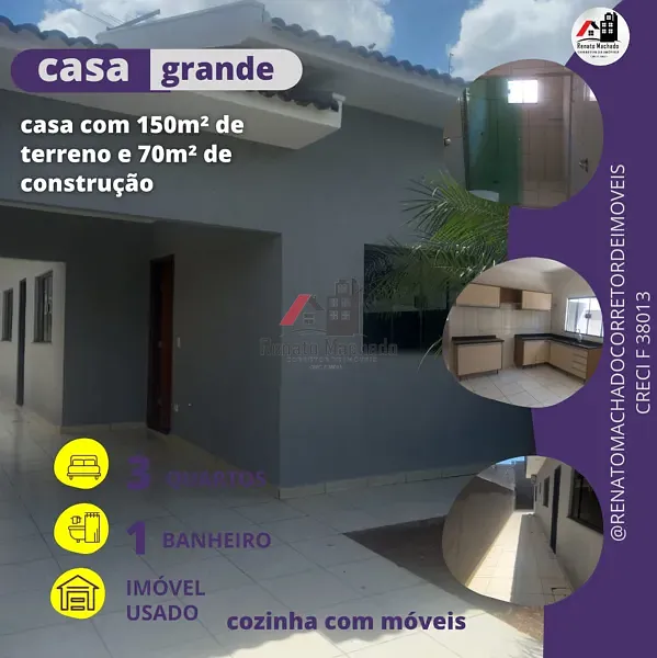 Casa, 3 quartos, 70 m² - Foto 12