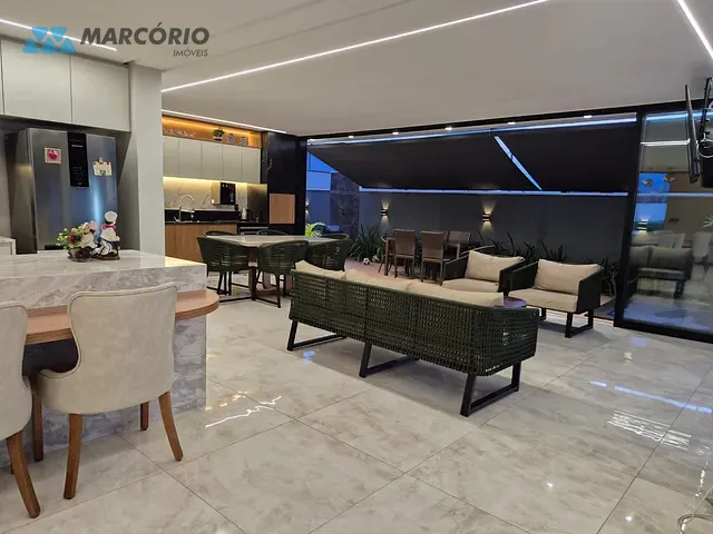 Casa com 317m² 4 quartos e 5 banheiros, à venda, no bairro Jardins Bolonha em Senador Canedo