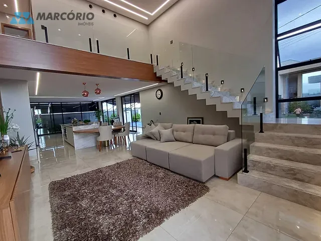 Casa com 317m² 4 quartos e 5 banheiros, à venda, no bairro Jardins Bolonha em Senador Canedo