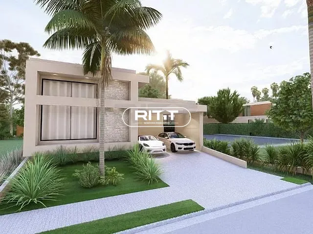 Casa com 330m² 3 quartos e 5 banheiros, à venda, no bairro Parque Brasil 500 em Paulínia