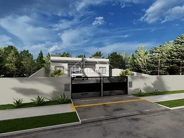 Casa 3 quartos e 1 banheiro, à venda, no bairro Campina da Barra em Araucária