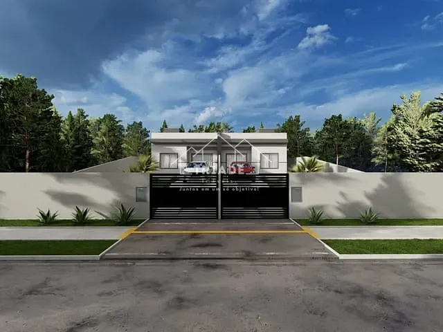 Casa 3 quartos e 1 banheiro, à venda, no bairro Campina da Barra em Araucária