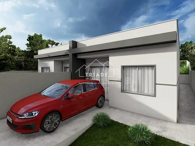 Casa 3 quartos e 1 banheiro, à venda, no bairro Campina da Barra em Araucária