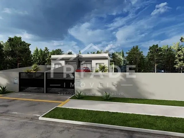 Casa 3 quartos e 1 banheiro, à venda, no bairro Campina da Barra em Araucária