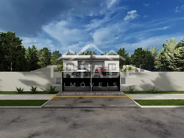 Casa 3 quartos e 1 banheiro, à venda, no bairro Campina da Barra em Araucária