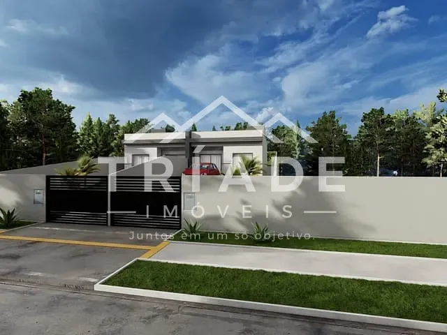 Casa 3 quartos e 1 banheiro, à venda, no bairro Campina da Barra em Araucária
