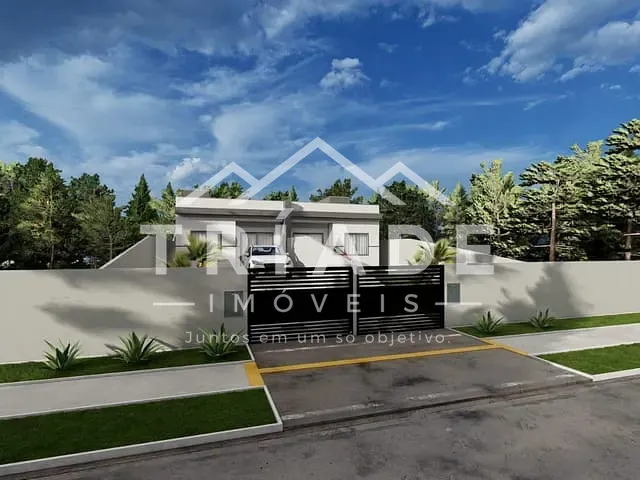 Casa 3 quartos e 1 banheiro, à venda, no bairro Campina da Barra em Araucária