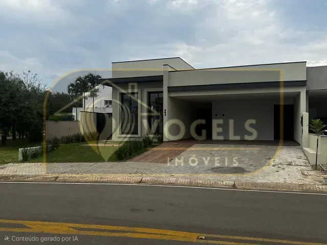 Casa 3 quartos e 3 banheiros, à venda, no bairro Residencial Palm Park III - Flor D'Aldeia em Holambra