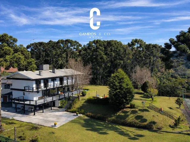 Casa com 7000m² 5 quartos e 6 banheiros, à venda, no bairro Residencial Véu da Noiva em Campos do Jordão