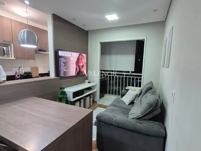 Apartamento com 49m² 2 quartos e 1 banheiro, à venda, no bairro Vila Nambi em Jundiaí
