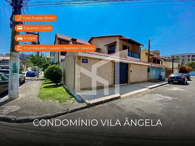 Casa 3 quartos e 3 banheiros, à venda, no bairro Jardim Alvorada em Nova Iguaçu