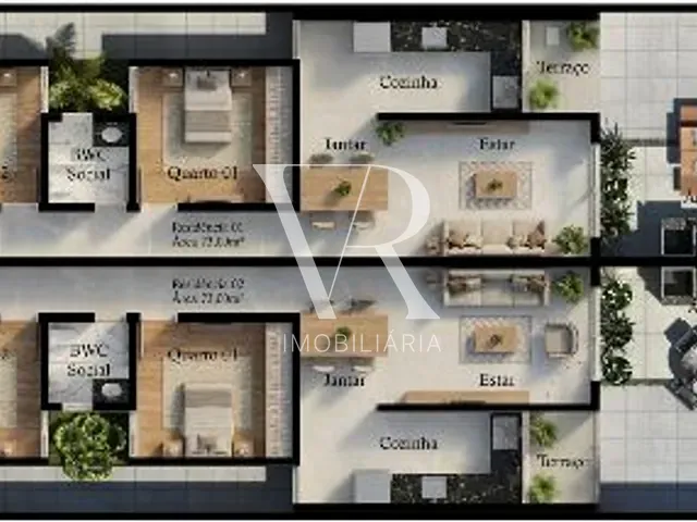 Casa 3 quartos e 1 banheiro, à venda, no bairro Varjão em João Pessoa
