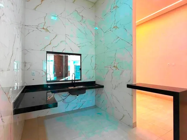 Casa com 137m² 3 quartos e 2 banheiros, à venda, no bairro Residencial Flor do Ipê II em Senador Canedo