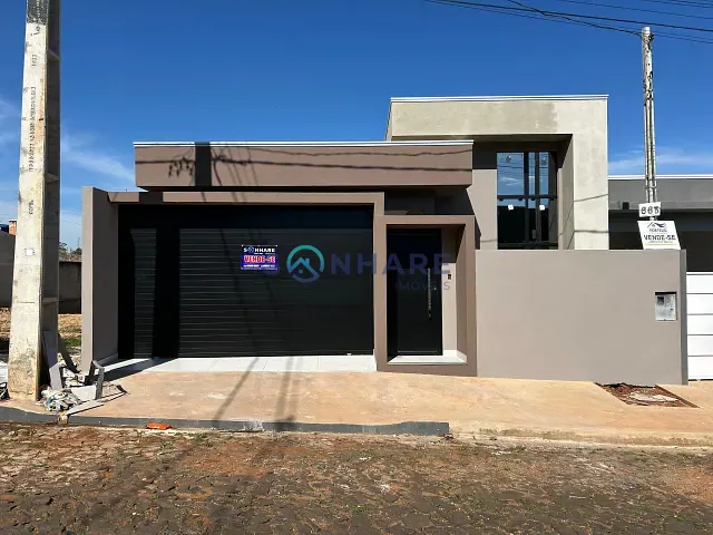 Casa 3 quartos e 3 banheiros, à venda, no bairro Nações em Siqueira Campos