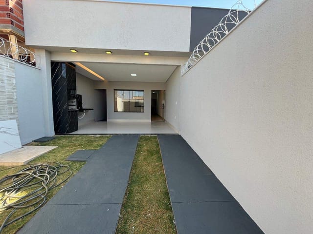 Casa com 125m² 2 quartos e 2 banheiros, à venda, no bairro Residencial Santa Fé I em Goiânia