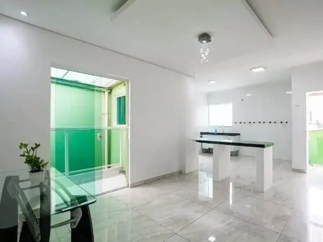 Casa com 200m² 2 quartos e 2 banheiros, para alugar, no bairro Campestre em Santo André