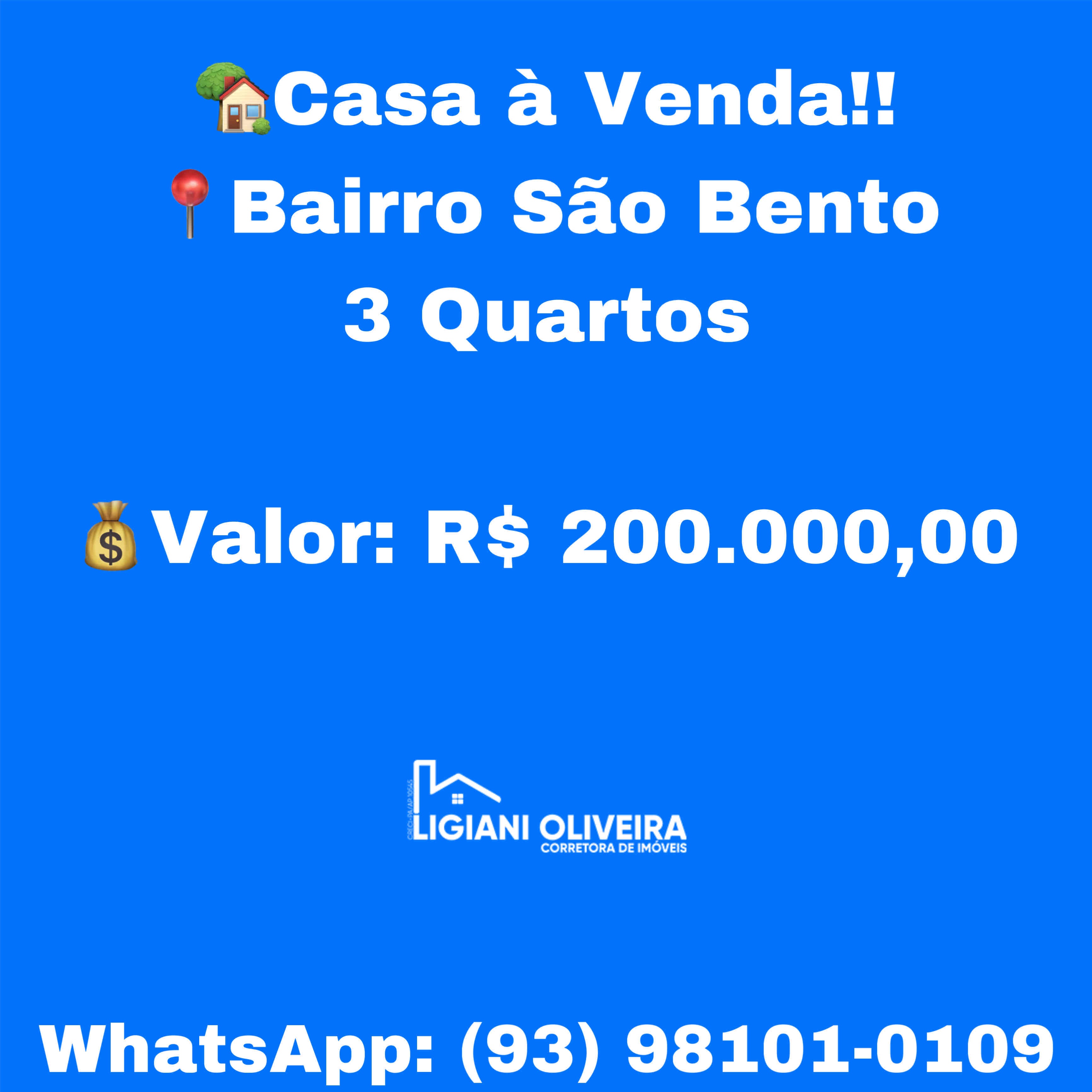 Casa à venda com 3 quartos, 80m² - Foto 1